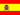 Bandeira da Espanha para escolha de idioma do site